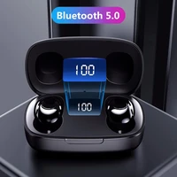 s9 bluetooth 5 0 wireless stereo earphones in ear noise reduction waterproof sensitive headphone headset with charging case tg