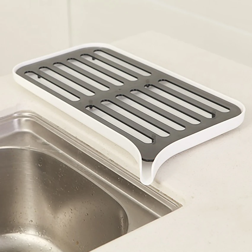 Двухслойная стойка для слива фруктов и овощей кухонная столешница раковина