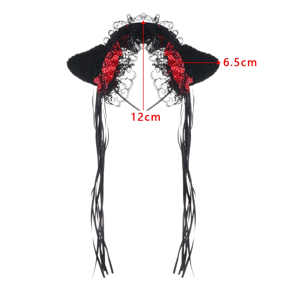 1 пара, милые женские заколки для волос с кошачьими ушками, милый косплей, 6 цветов, милые забавные вечерние заколки для волос в стиле аниме на Хэллоуин, хит