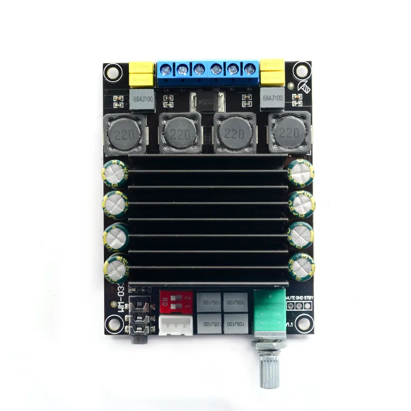 Цифровой усилитель o Board Tda7498 мощности Amp 2 0 класса D стереофонический Hifi Dc12-36V 2X100W |