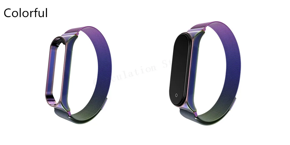 Браслет Mi band 4 3 с металлическим ремешком для Xiaomi Mi Band 3 4, Безвинтовой браслет Mi Band 4 3, браслет MiBand, браслет на запястье, умный браслет 4, сталь