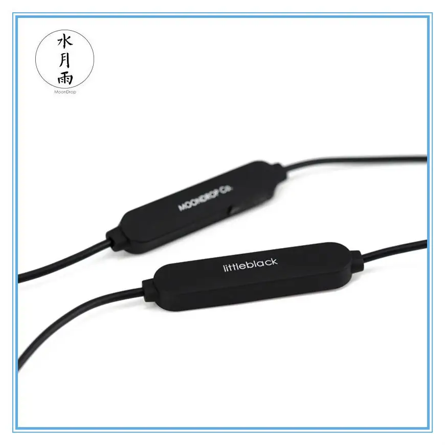 

Moondrop Littleblack Bluetooth 5.0 High Quality Bluetooth Cable Support APTX HD Sound Wirless Cord