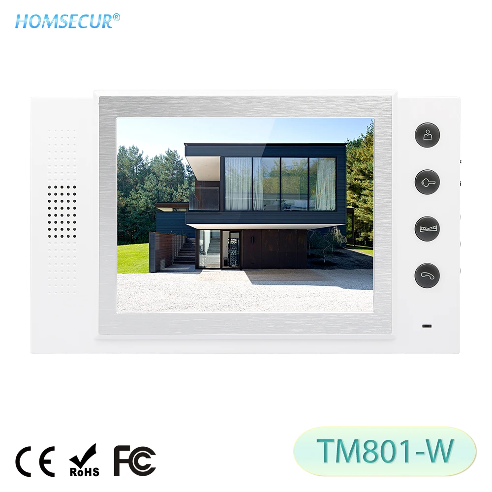 HOMSECUR 800x600 8 ”внутренний монитор для HDW проводной видеодомофон | Безопасность и