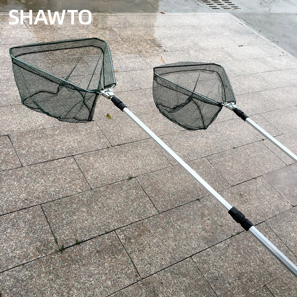 Раздвижная рыболовная сеть из алюминиевого сплава 1 5 м 7 2 телескопическая