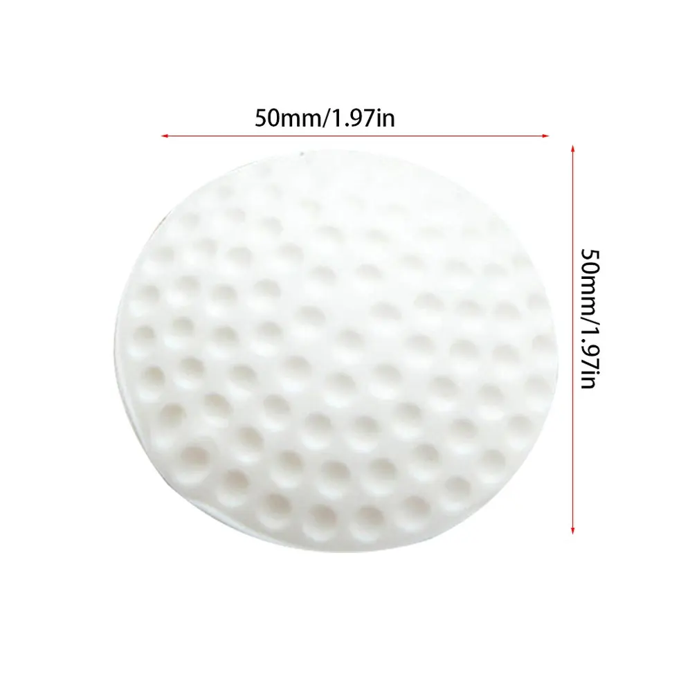 

Protective Wall Thickening Mute Door Stick Golf Styling Rubber Fender Handle Lock Pad Home Wall Sticker with Noise Reduction