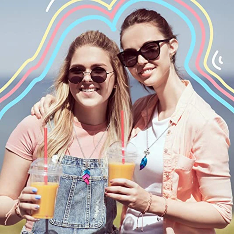 Подвеска BFF в виде сердца 2/4 шт |