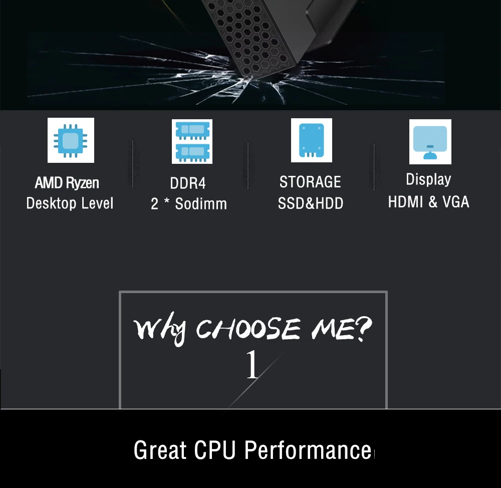 Chatreey S1 Мини ПК AMD Ryzen R3 3200G R5 3400G dual sodimm DDR4 core i3 9100 i5 9400 ITX настольный компьютер тонкий клиент