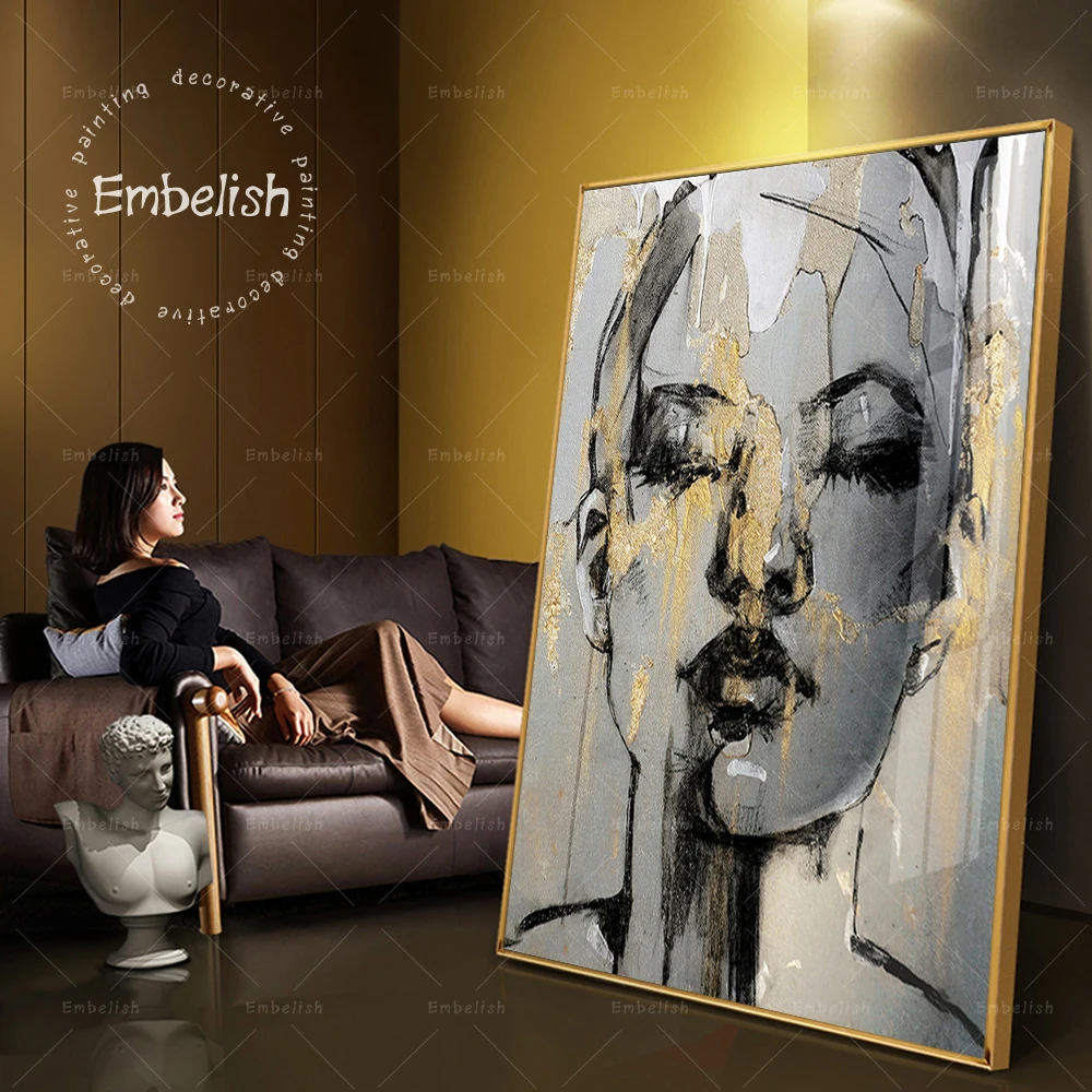 

1 Pieces Modern Home Decor HD Canvas Oil Paintings For Living Room Fantasy Woman Figure Wall Art Pictures Bedroom Artworks