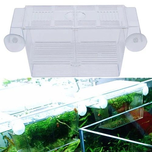 Transparent Aquarium Fish Tank Double Breeding Breeder Rearing Box Hatchery & Aquatics Pet Supplies | Дом и сад