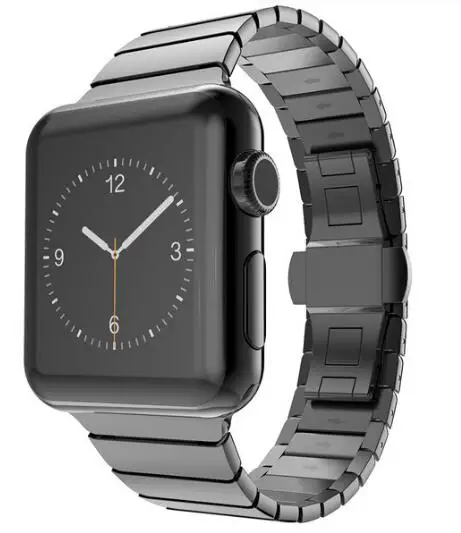 Металлическая пряжка из нержавеющей стали для Apple Watch 38 мм 40 42 44 ремешок iwatch серии 4