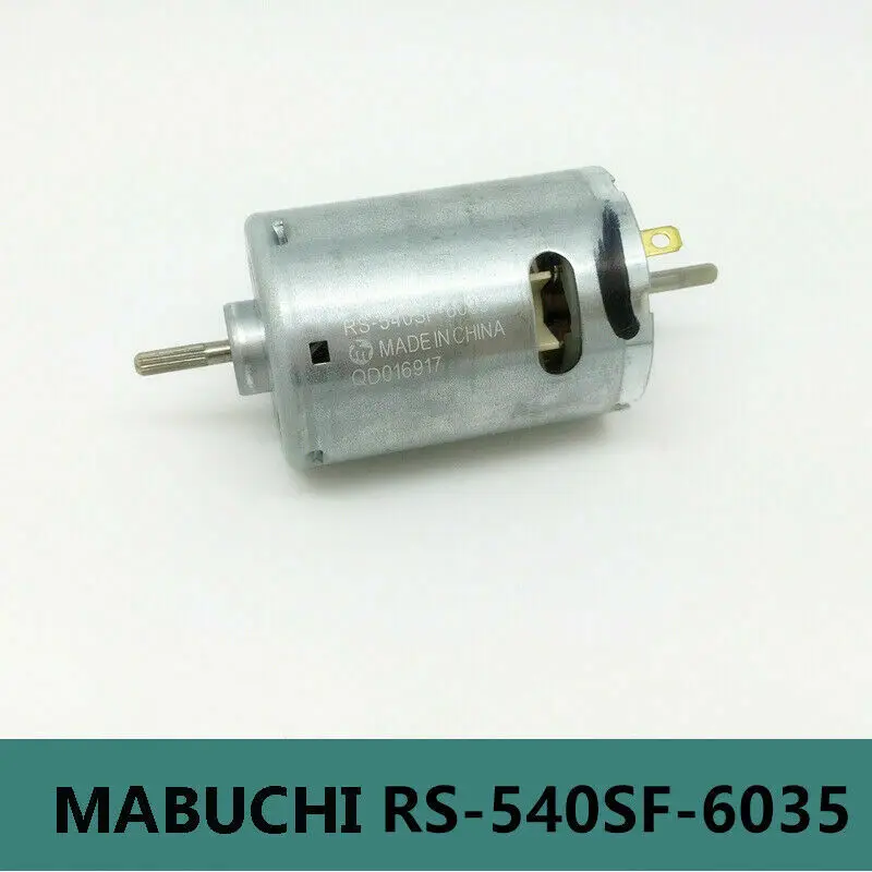Оригинальные MABUCHI RS-540SF-6035 двухвальный двигатель постоянного тока 11 1 в 12 В