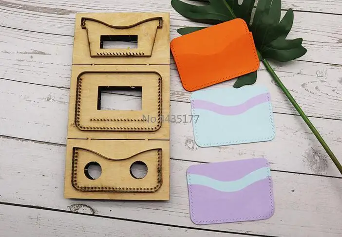 

New Japan Steel Blade Card bag Leather Cutting Die Metal Die Cutter Leather Cut Mold Crafts Kraft Punch Tool 105*75mm