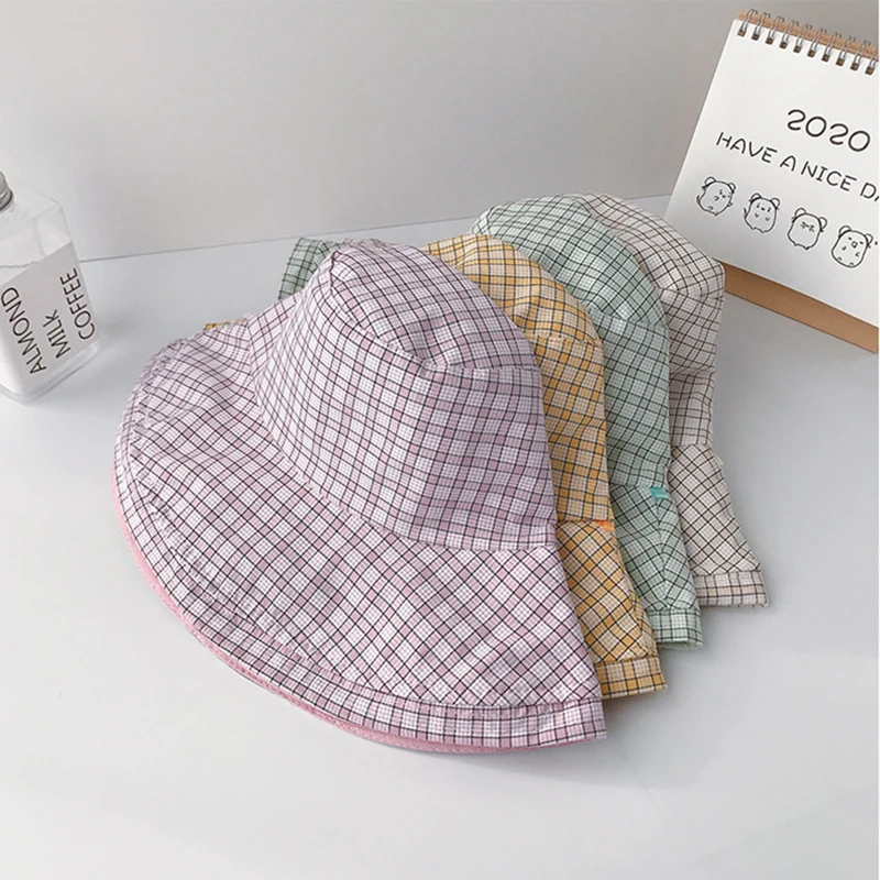 

WeMe Child Hat Big Brim 8.5CM Fisherman Hat Summer 0utdoor Bucket Hat