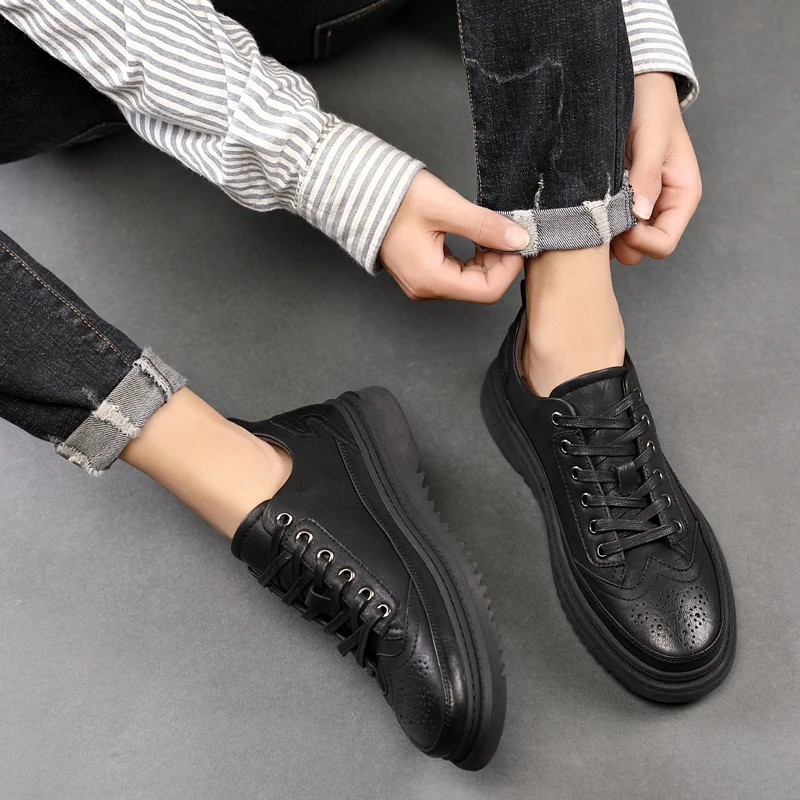 

sneakers homme for 2020 de men genuine casuales masculino sapatenis male cuero Moccasins hombre casual shoe sport zapatos para