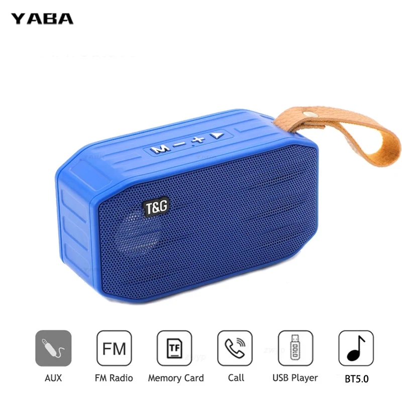

YABA Mini Portable Bluetooth-compatible Speakers Wireles Loudspeakers Subwoofer High BoomBox Outdoor Bass HIFI TF USB FM Radio