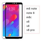 Чехол для смартфона Maisie M8, Note M8c, X8, V8 Pro, полное покрытие для Meizu M, X, V, 8, не закаленное стекло, защита экрана