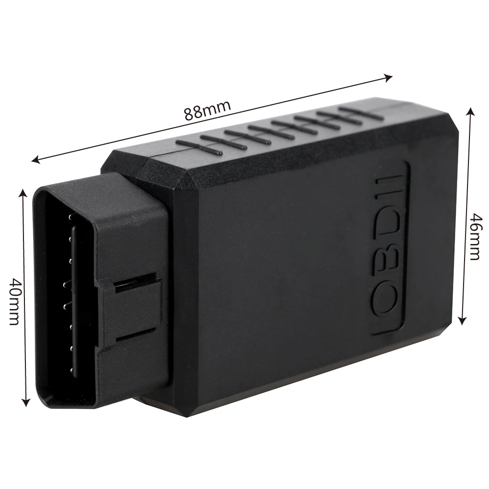 Автомобильный диагностический сканер ELM327 V2.1 OBD2 OBD 2 считыватель кодов для Android