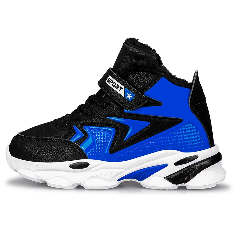 Детские зимние штаны теплая зимняя обувь кроссовки для детей 1 Ретро детская