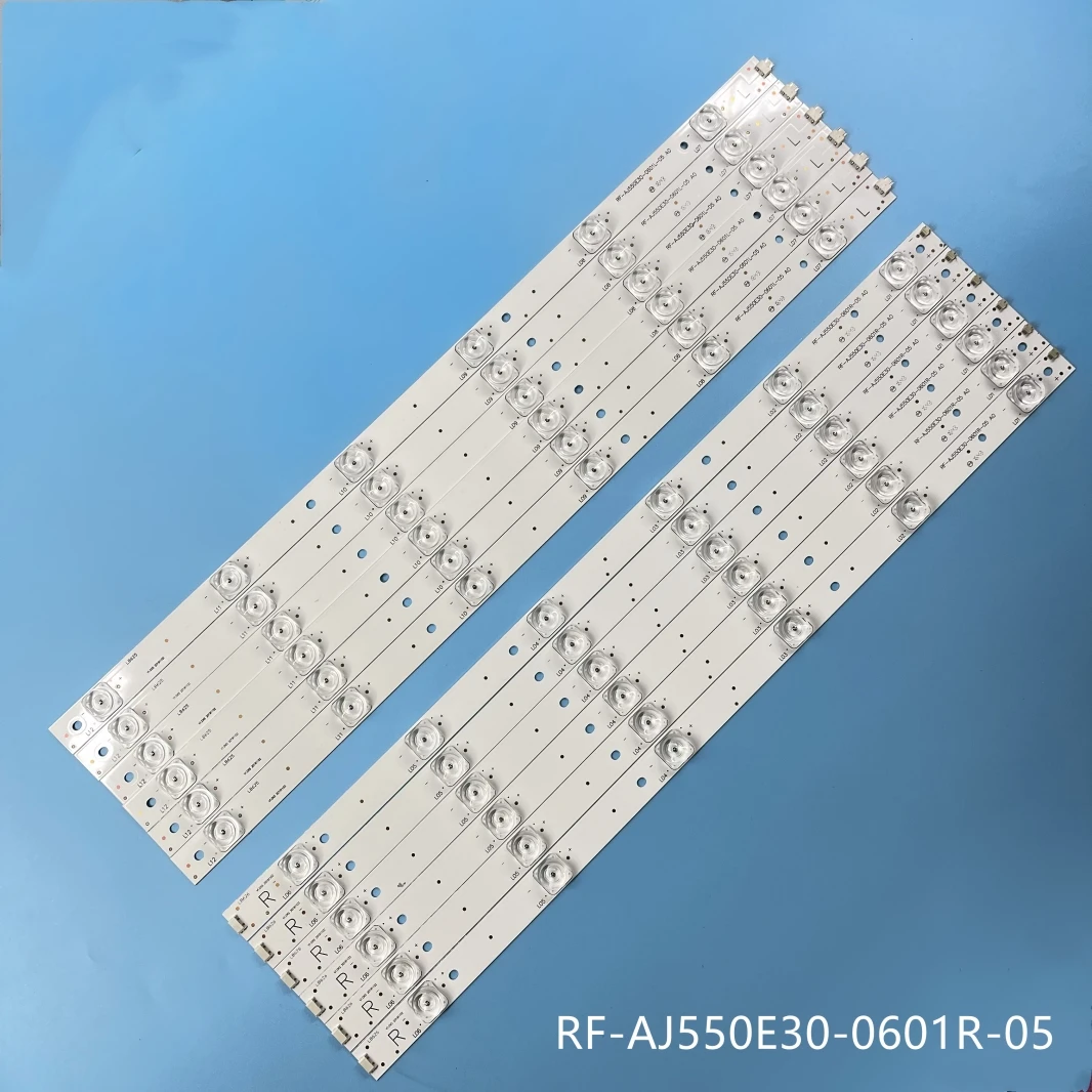 Светодиодные ленты для SHA RP 55 TV LC 55CUF8472 LC 55CUF8472ES HWV55162Y RF AJ550E30 0601L 05 RF AJ550E30 0601R 05, 12 шт. светодиодный комплект