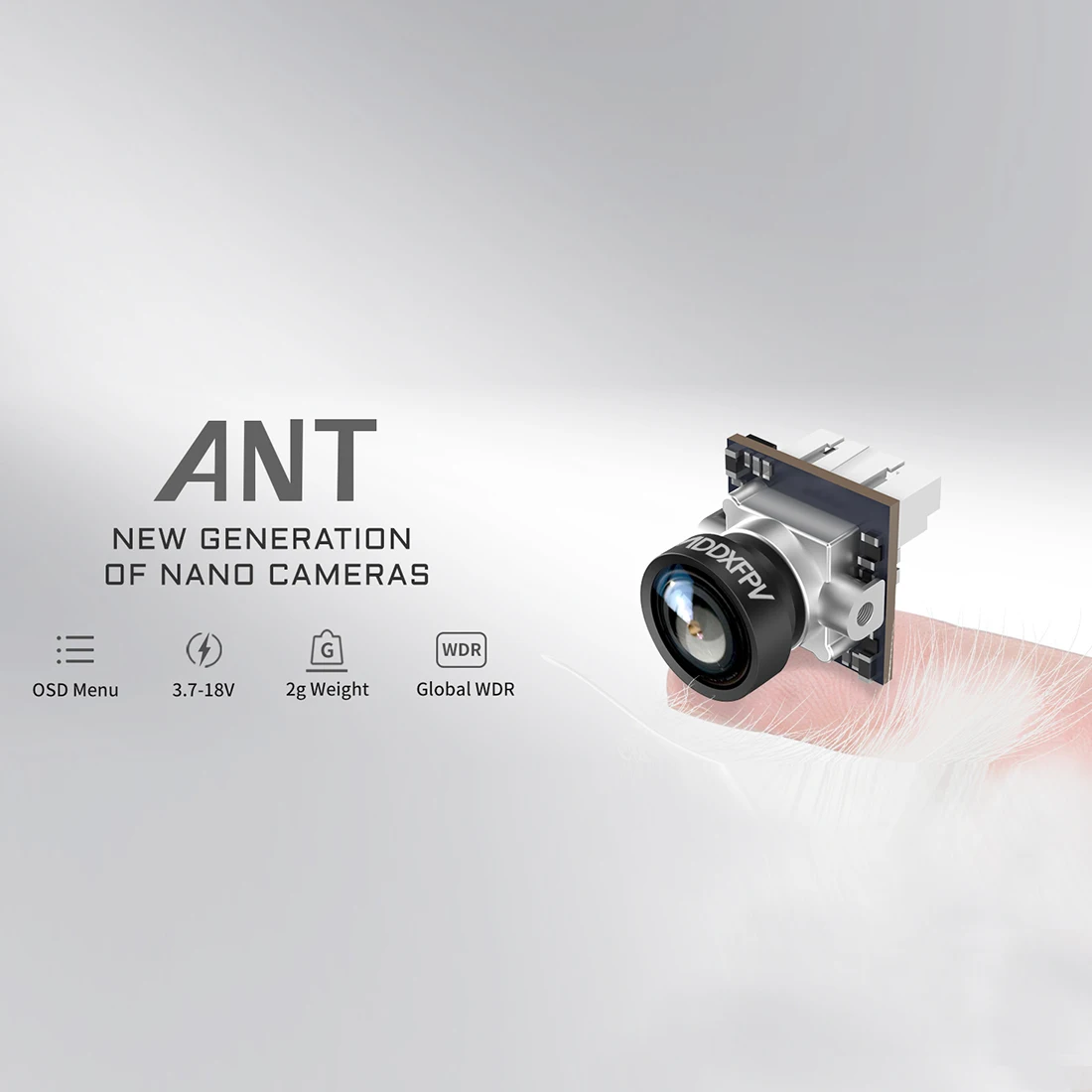 Caddx-Ant Nano FPV камера 1200TVL Global WDR w/ OSD ультра светильник 1 8 мм объектив 16:9/4:3 для дрона с