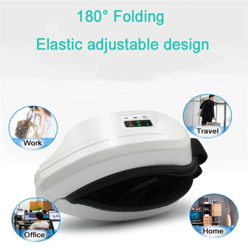 

Vibration Eye Massager Electric Bluetooth Eye Care Device Fatigue Relieve Heating Massage Fatigue Hot Compress Therapy Massager