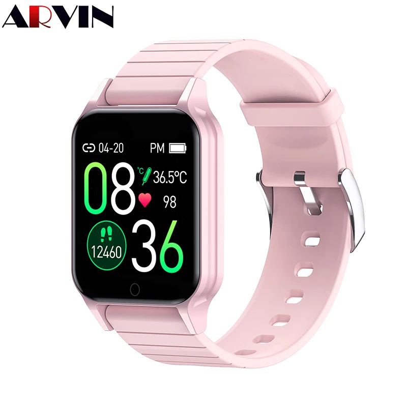 Смарт часы Arvin T96 с сенсорным экраном и функцией измерения температуры