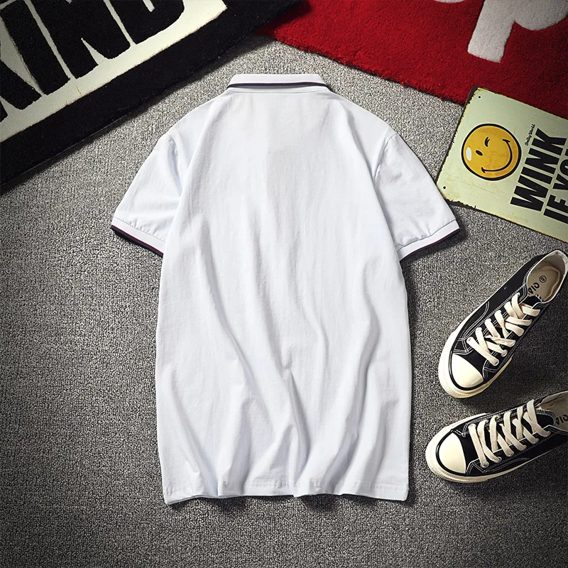 2020 Брендовые мужские футболки поло рубашка Для мужчин дизайнерские хлопковые