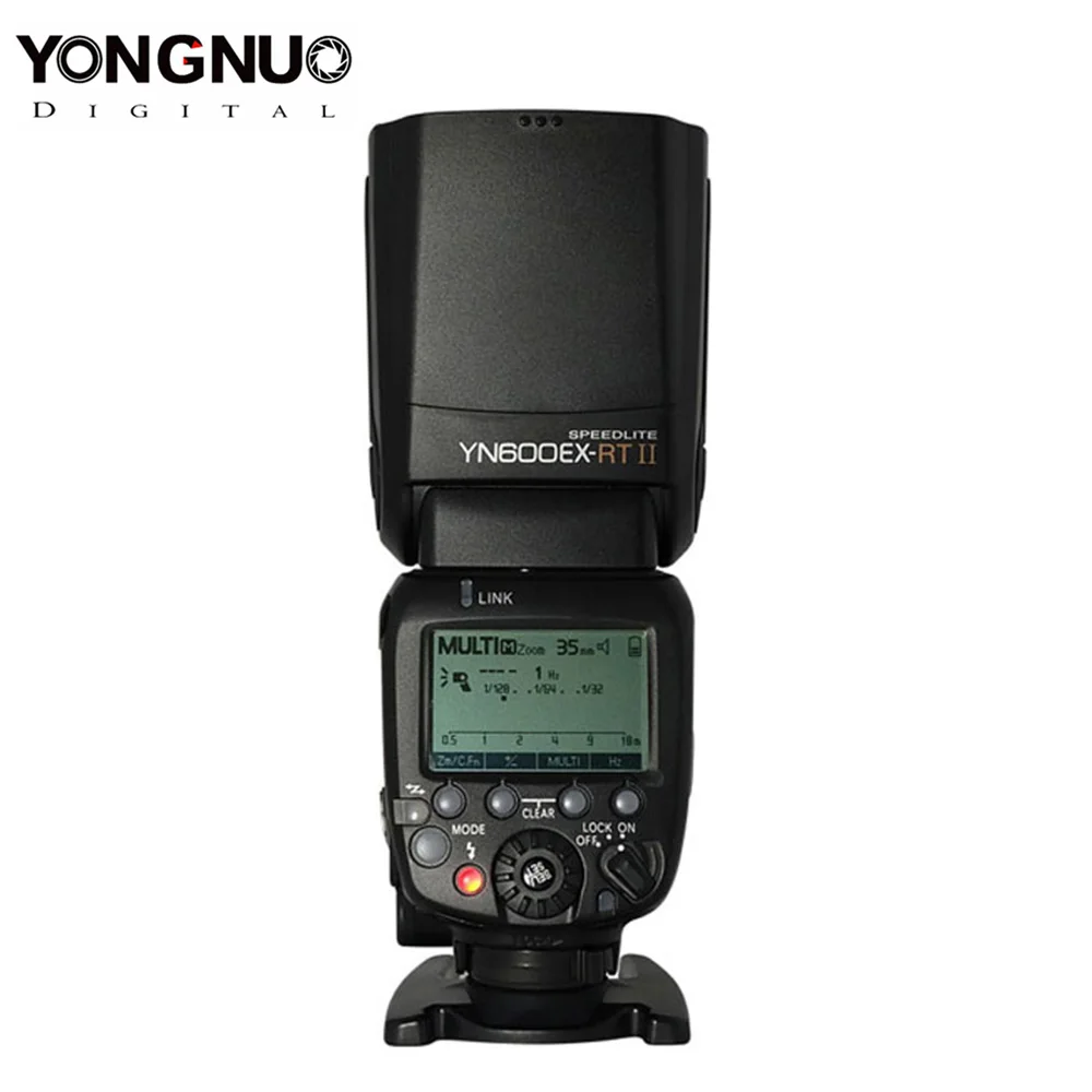 Беспроводная вспышка YONGNUO YN600EX RT II 2 4G HSS 1/8000s GN60 Master Flash Speedlite для камеры Canon 600EX