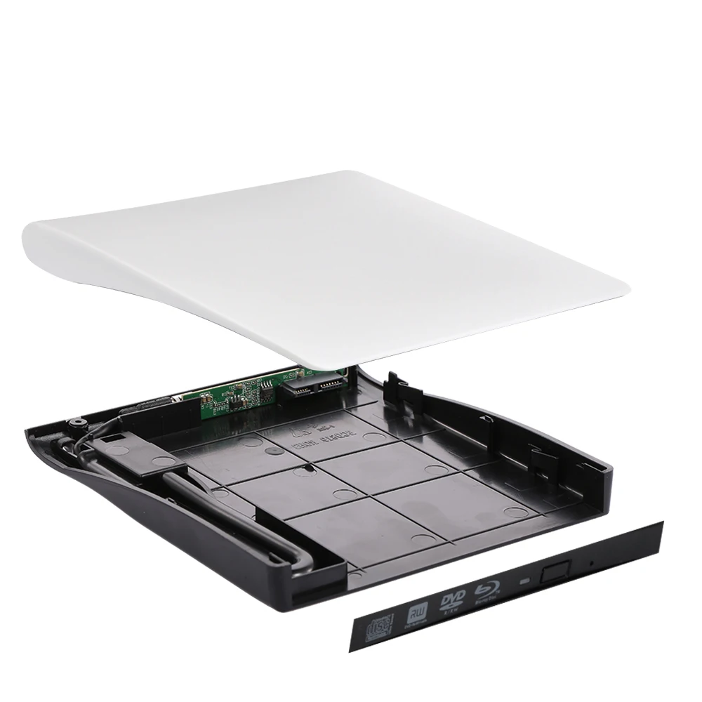 Ультратонкий портативный чехол для DVD плеера USB 3 0 SATA 9 5 мм внешний оптического