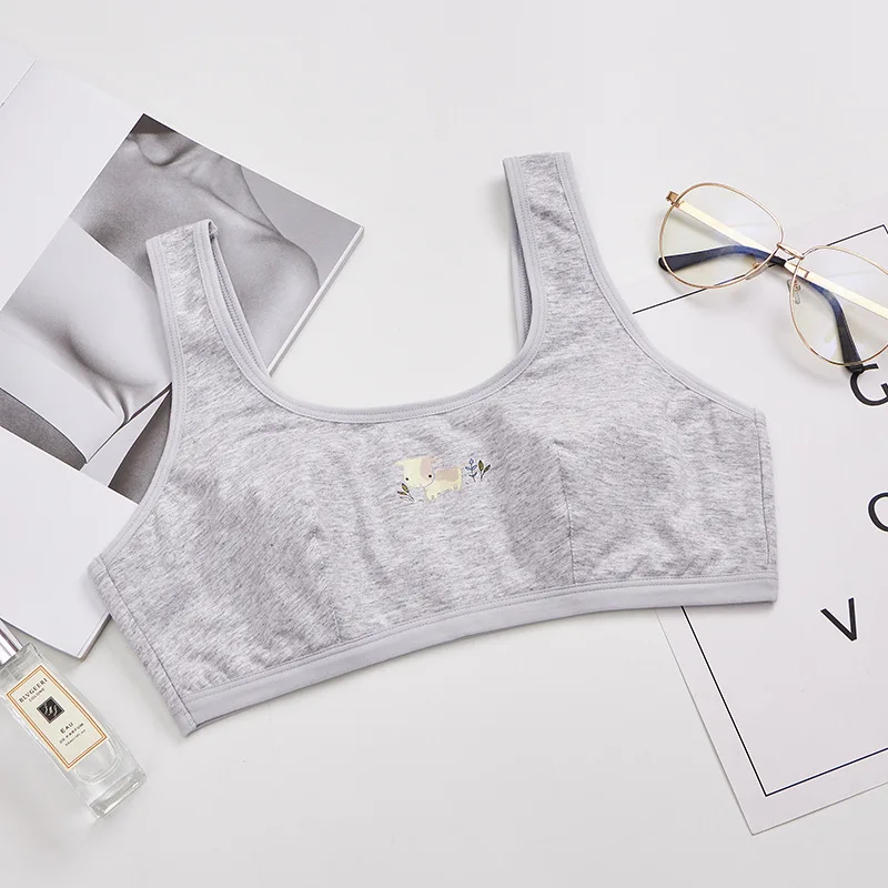 Тренировочный бюстгальтер для девочек 10 18 лет без косточек с тонкой чашкой