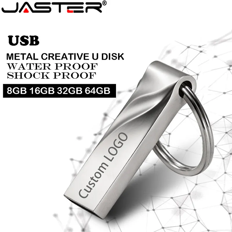 USB флэш накопители JASTER 16 Гб мини usb накопитель sleutel schijf карта памяти 128 64 ГБ 4 ГБ|USB