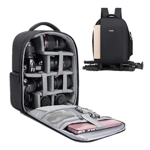 camera bag digital dslr bag waterproof shockproof breathable camera backpack for nikon canon sony small video photo bag free global shipping