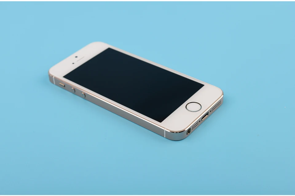 Apple iPhone 5S IOS 4G LTE разблокированный мобильный 4,0 ''16 Гб/32 ГБ/64 Гб rom WiFi gps 8MP Touch ID отпечаток пальца используемый смартфон
