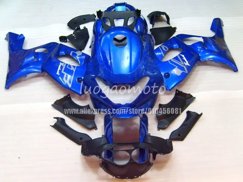 Обвесы полном баке blk синий обтекатель для YZF600R 1997 1998 1999 2000 2001 2002 2003 2004 2005 2006 2007
