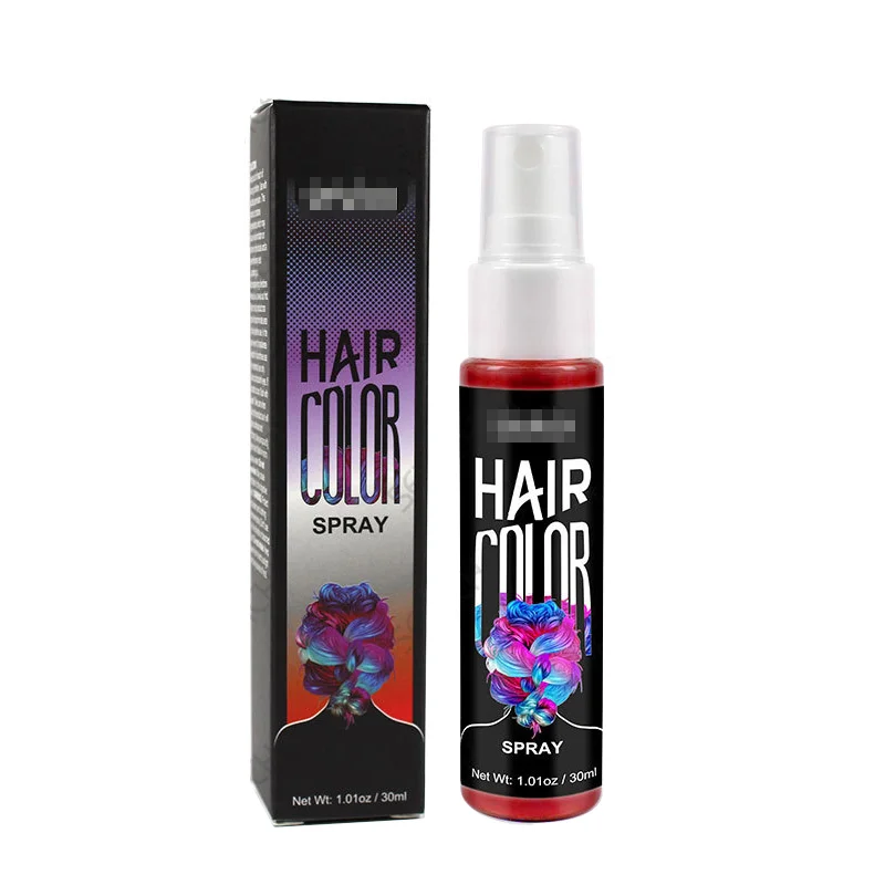 

New Pro 5 Colors Liquid Spray Temporary Hair Dye Unisex Hair Color Dye Use At Gathering Cosplay Parties Events