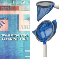 manual pool vacuum cleaner long handle pool cleaning tools outdoor swimming cleaner nets leaves rubbish fettling tools