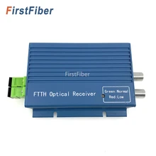 GPON FTTH optical receiver with WDM /micro WDM optical node SC APC Duplex Connector with 2 output WDM for PON FTTH OR20 CATV