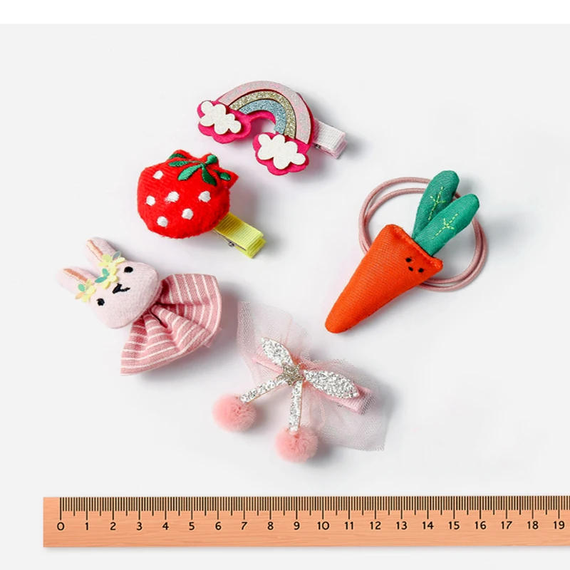 M MISM Mesh детские наборы аксессуаров для волос бант принцессы заколки девочек с