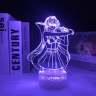 Дневник будущего Yuno Gasai аниме светодиодный белый светильник детей подарок на день рождения Декор для спальни ночсветильник манга будущий дневник 3D лампа