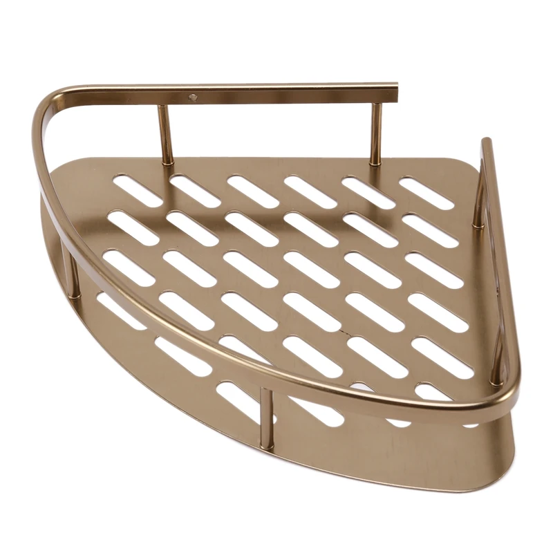 Угловые настенные двойные аксессуары для ванной комнаты полка большая корзина