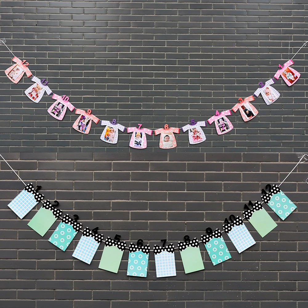 Гирлянда с надписью Baby Shower на 1 год|Флажки вымпелы и конфетти| |