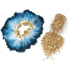 35 г, металлический наполнитель с эффектом дробленого камня, украшение для стола ручной работы, подставка, декоративный кристалл для детской комнаты