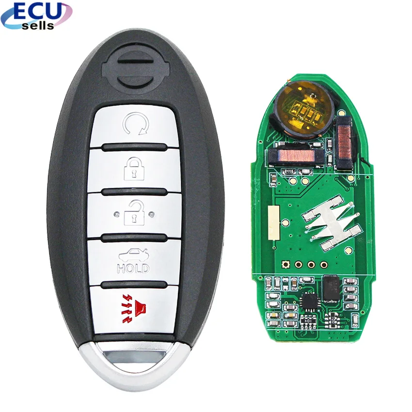Умный ключ 5B 433 92 mhz для Nissan Altima Maxima 2013 2015 Fcc # KR5S180144014 Cont #:44020 4A|Ключ от авто| |