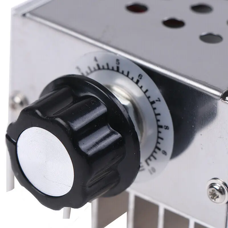 Новый регулятор напряжения SCR 10000 Вт контроллер скорости диммер термостат