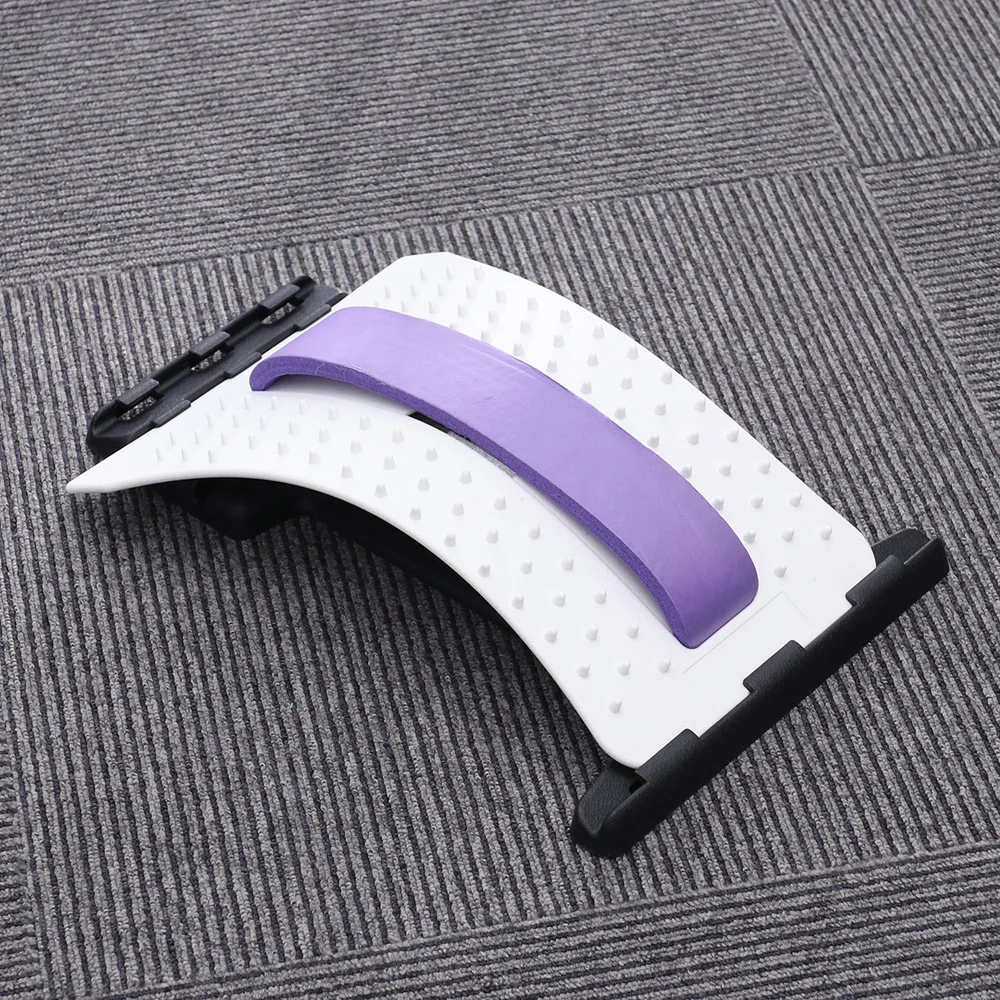 

3Pcs Magnetic Spine Pain Relief Lumbar Traction Stretching Mat Device Waist Spine Relaxation (Random Yoga Mat Color)