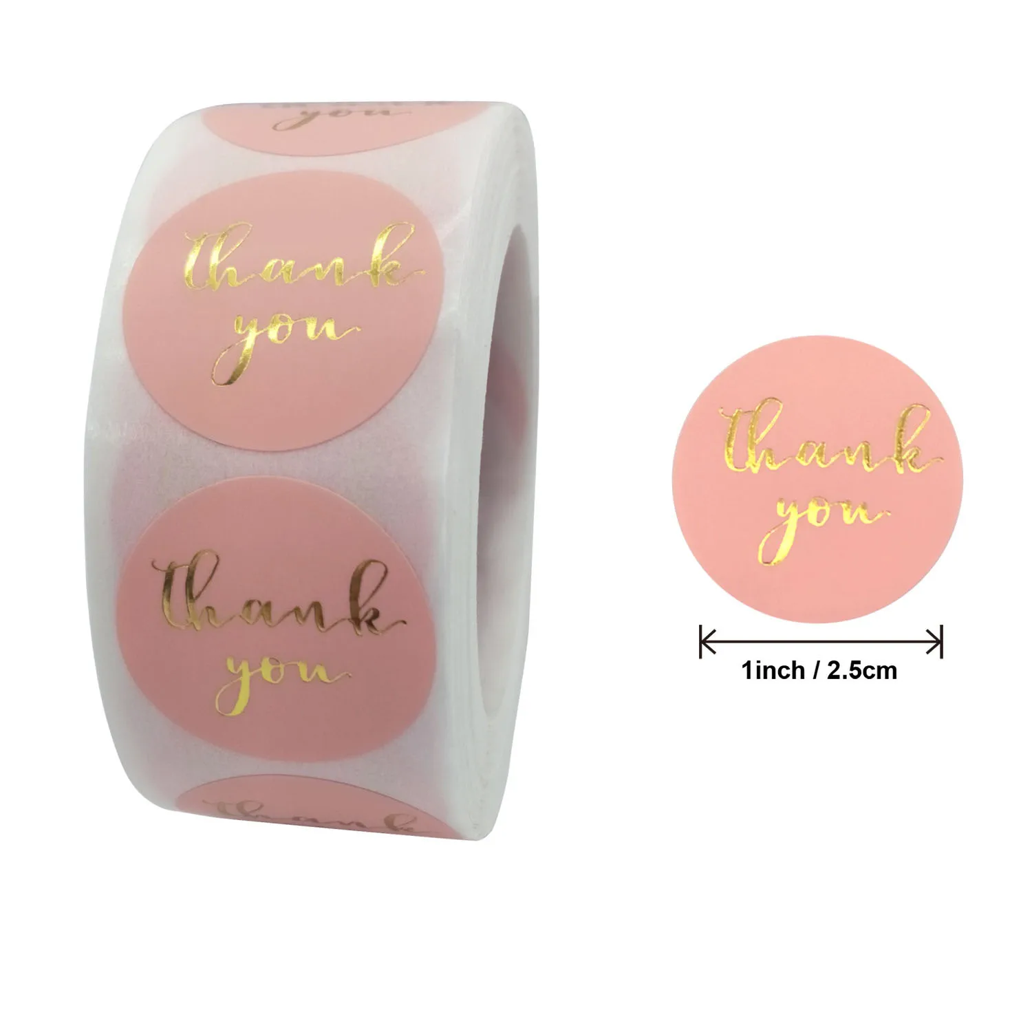 

Gift Seal Stickers 500pcs Thank you Scrapbooking Aesthetic Stickers Round Handmade stickers Gift Decorations Labels Stationery