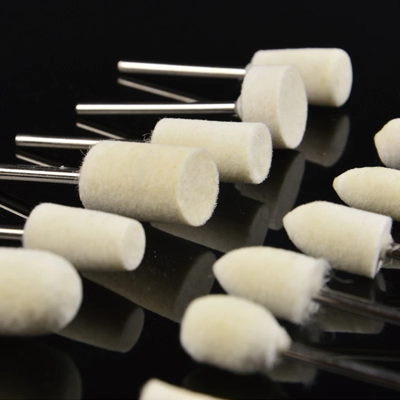 13 шт. шлифовальные насадки для маникюрного аппарата сверла с шерстяным