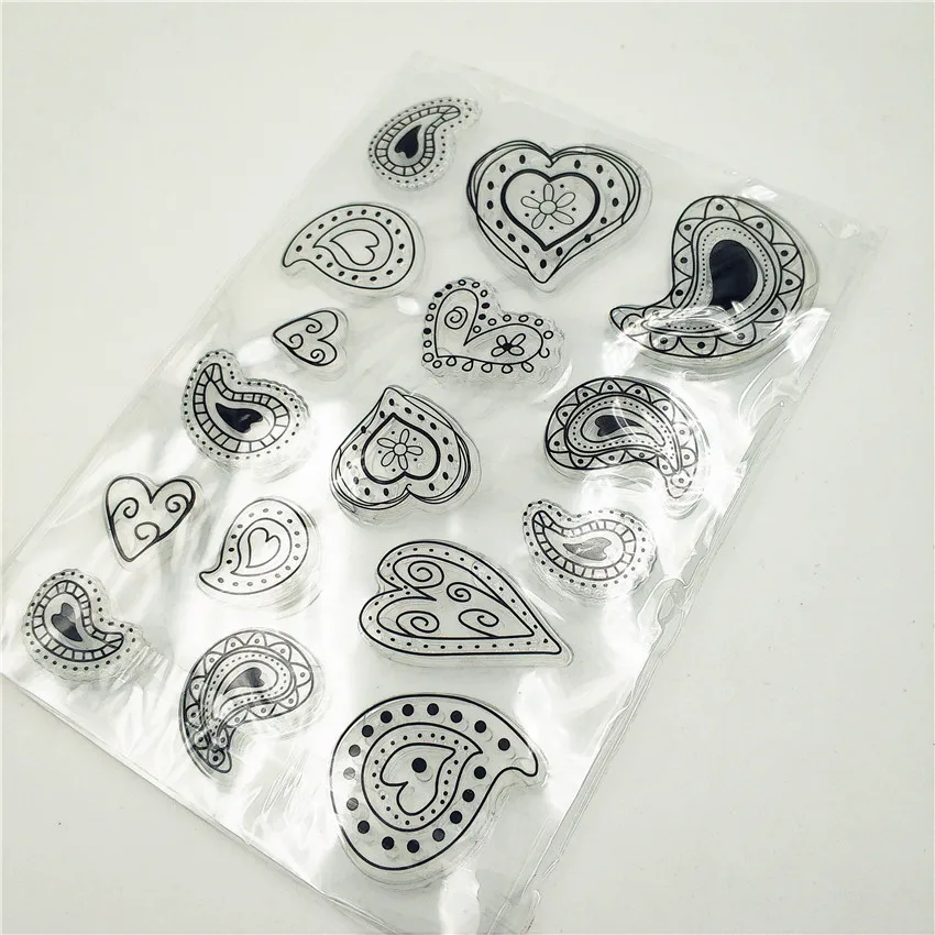 11*16cm Magic of love Transparent Clear Stamps / Silicone Seals Roller Stamp for DIY scrapbooking photo album/Card Making | Дом и сад