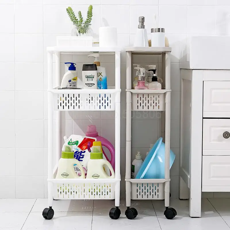 Стеллаж для хранения в ванной гостиной кухне стеллаж мобильного места