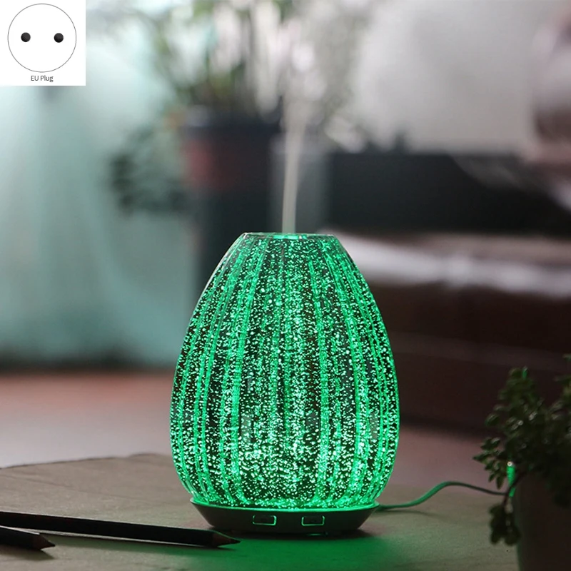 100 мл ароматерапия эфирное масло диффузор 3D стекло ручной работы холодный туман